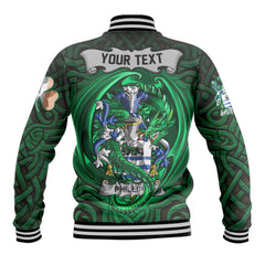 Phillips Baseball Jackets The Green Dragon Of Ireland Style