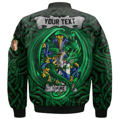 Pike Bomber Jackets The Green Dragon Of Ireland Style