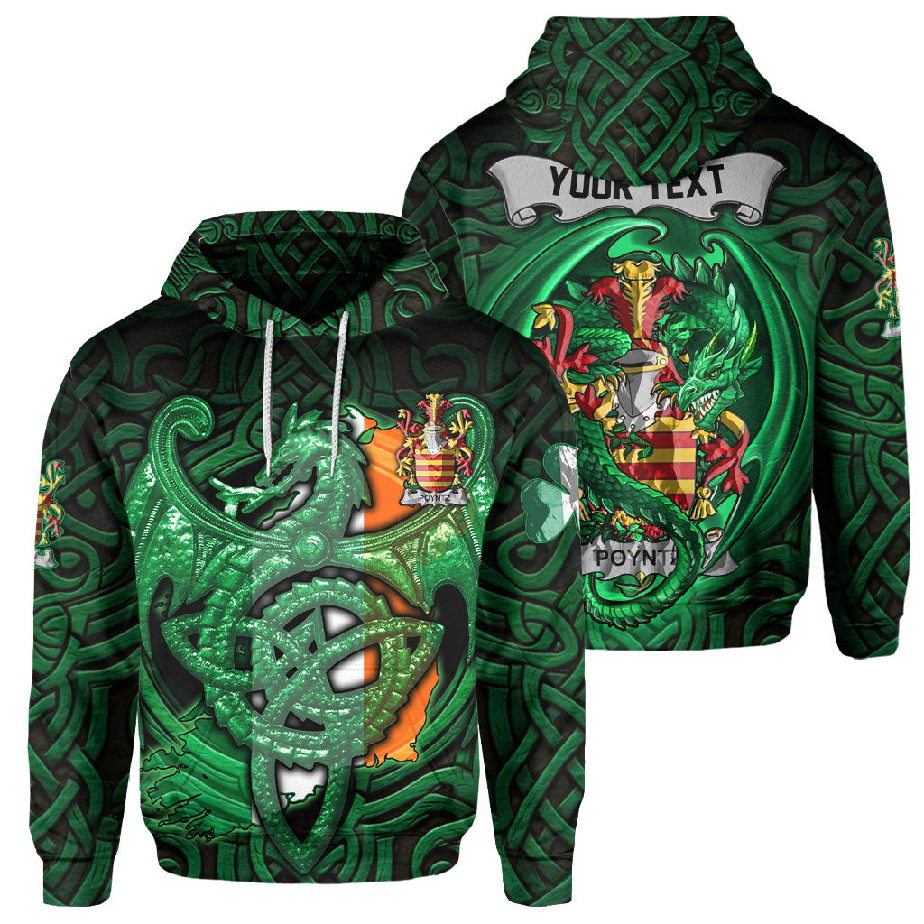 Poyntz Hoodies The Green Dragon Of Ireland Style