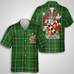 Quelch Hawaiian Shirts Crest And National Plaid Style