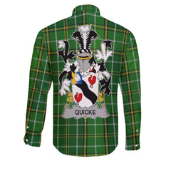 Quicke Long Sleeve Button Shirts Crest And National Plaid Style