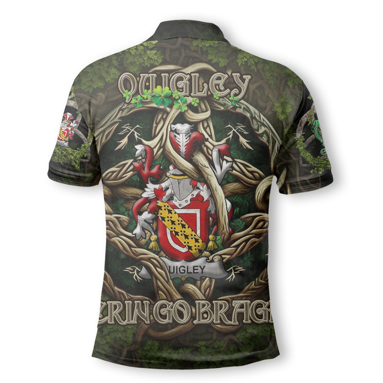 Quigley or O Quigley Polo Shirts Ireland Is My Root Style