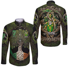 Reynolds or McRannell Long Sleeve Button Shirts Ireland Is My Root Style