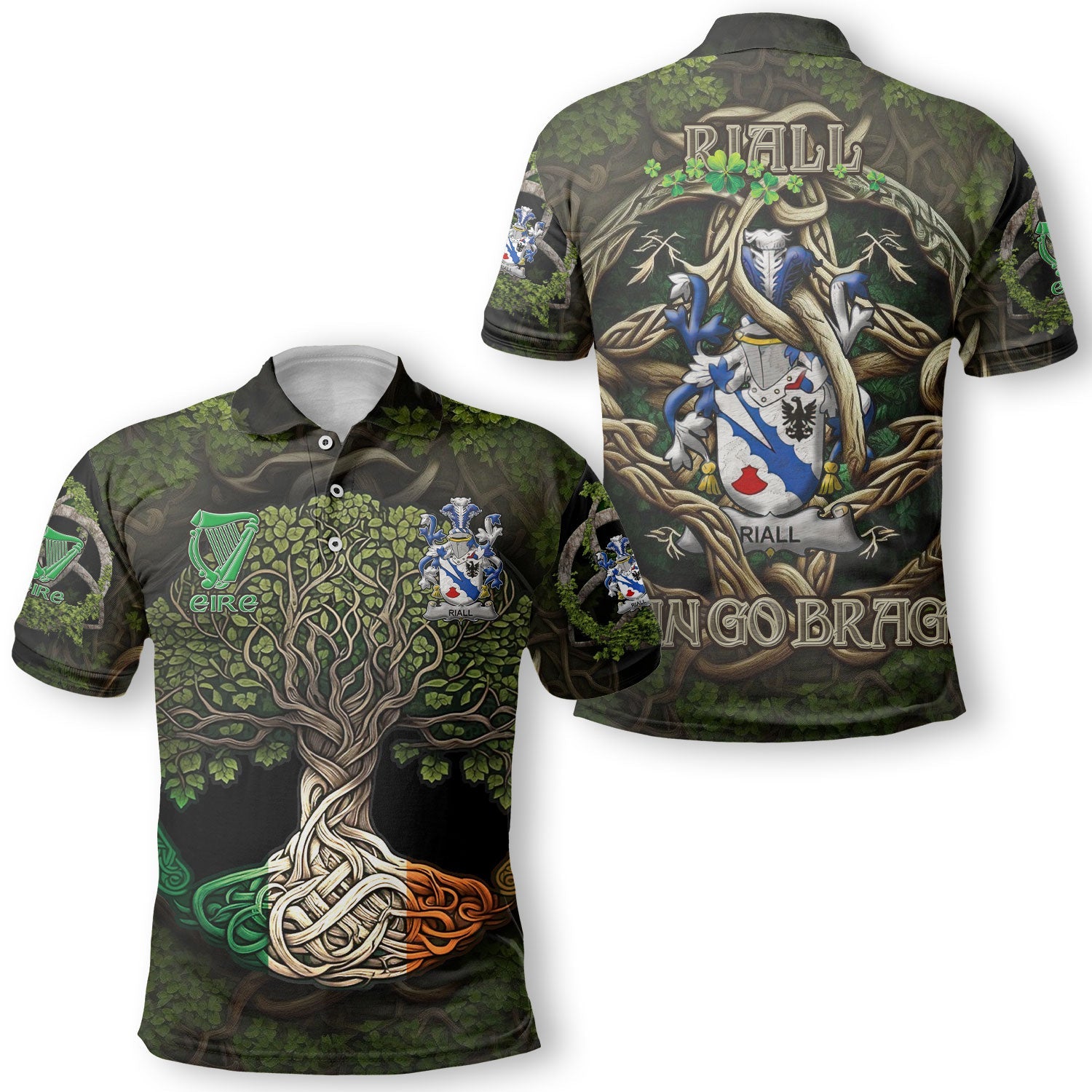 Riall or Ryle Polo Shirts Ireland Is My Root Style