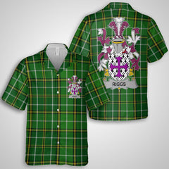 Riggs Hawaiian Shirts Crest And National Plaid Style