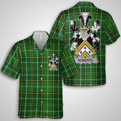 Roberts Hawaiian Shirts Crest And National Plaid Style