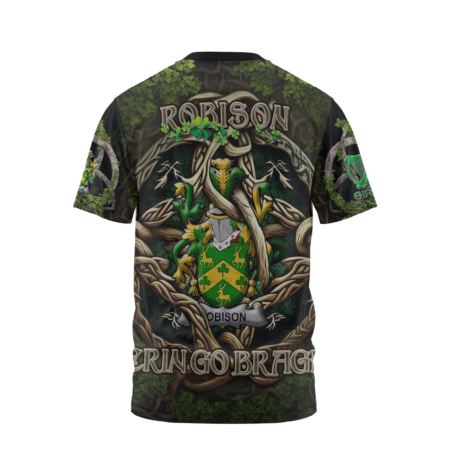 Robison or Robinson T-Shirts Ireland Is My Root Style