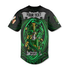 Rogan or O Rogan Baseball Jerseys The Green Dragon Of Ireland Style