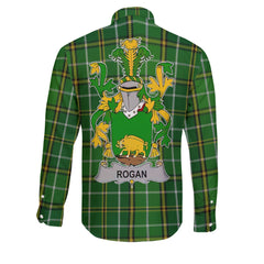 Rogan or O Rogan Long Sleeve Button Shirts Crest And National Plaid Style