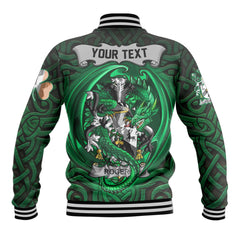 Rogers Baseball Jackets The Green Dragon Of Ireland Style
