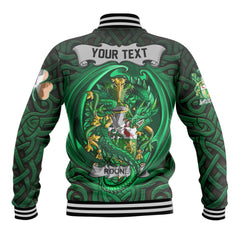 Rooney or O Rooney Baseball Jackets The Green Dragon Of Ireland Style