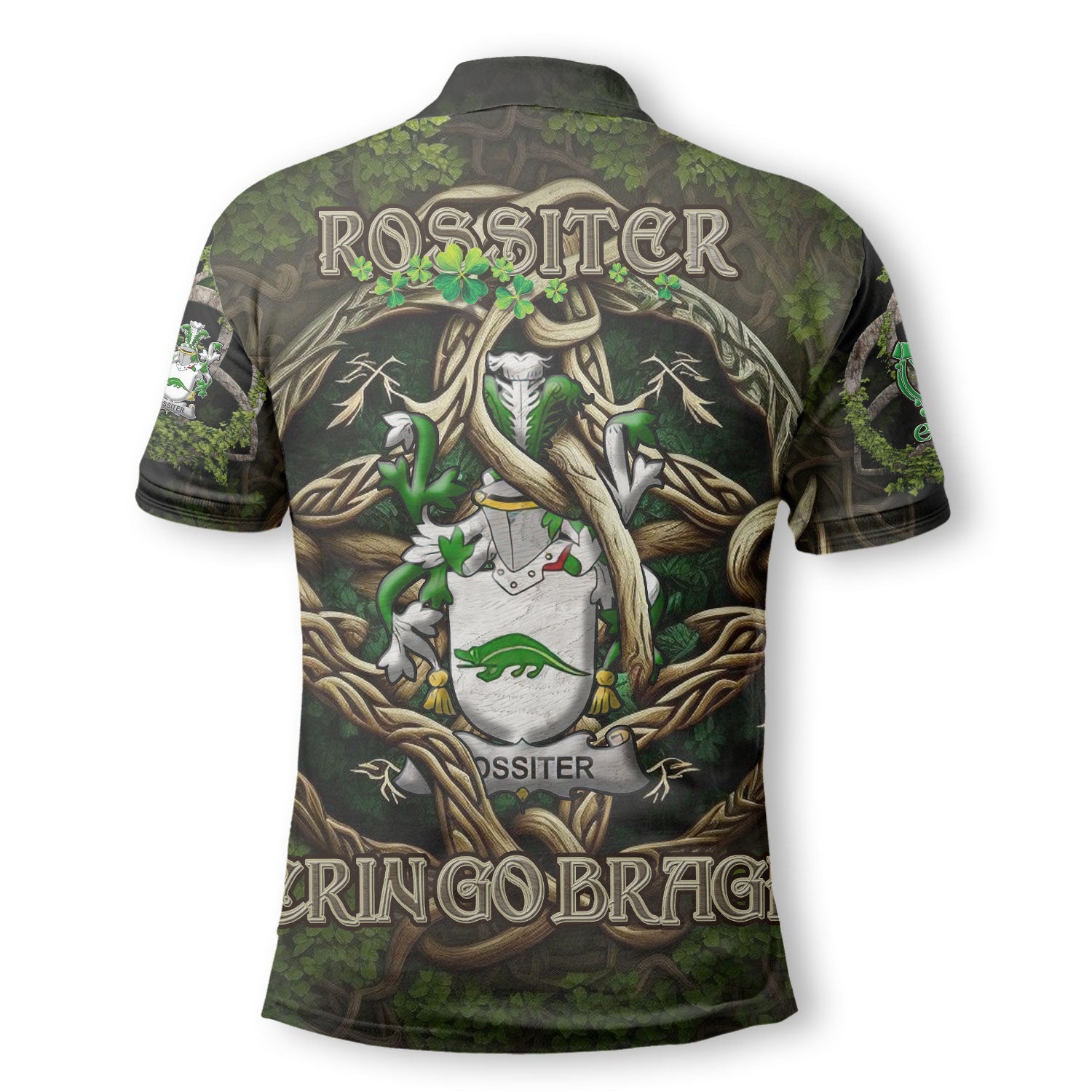 Rossiter Polo Shirts Ireland Is My Root Style