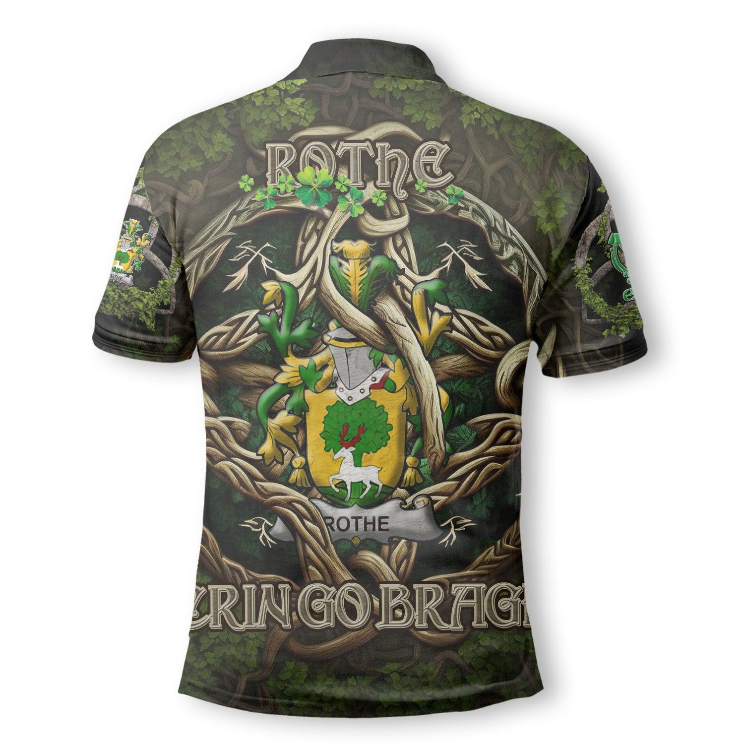 Rothe Polo Shirts Ireland Is My Root Style