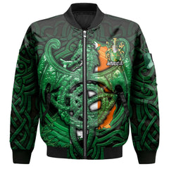 Rotheram Bomber Jackets The Green Dragon Of Ireland Style