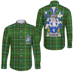 Scanlon or O Scanlan Long Sleeve Button Shirts Crest And National Plaid Style