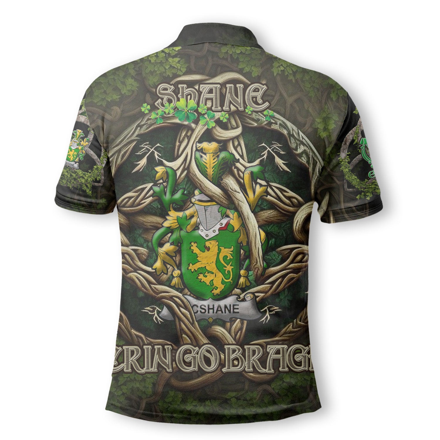 Shane or McShane Polo Shirts Ireland Is My Root Style