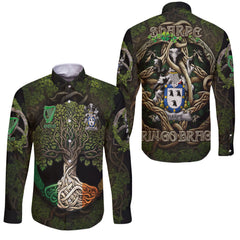 Sharpe Long Sleeve Button Shirts Ireland Is My Root Style