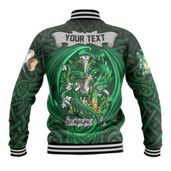 Shaughnessy or O Shaughnessy Baseball Jackets The Green Dragon Of Ireland Style