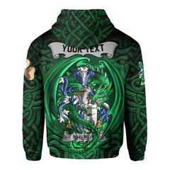 Sheehy or McSheehy Hoodies The Green Dragon Of Ireland Style