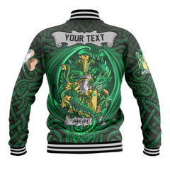 Sheridan Baseball Jackets The Green Dragon Of Ireland Style