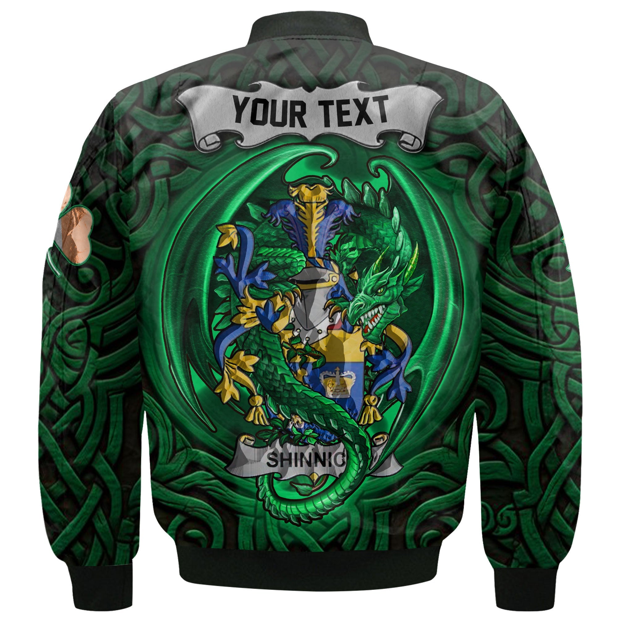 Shinnick Bomber Jackets The Green Dragon Of Ireland Style