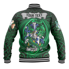 Smith or Smyth Baseball Jackets The Green Dragon Of Ireland Style