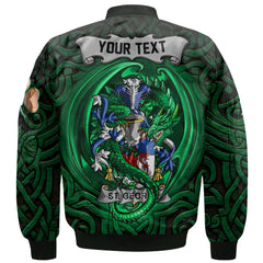 St George Bomber Jackets The Green Dragon Of Ireland Style