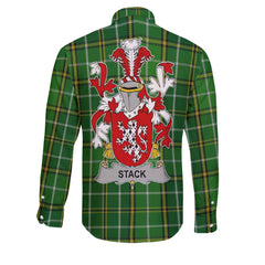 Stack Long Sleeve Button Shirts Crest And National Plaid Style
