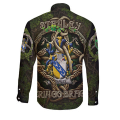 Stanley Long Sleeve Button Shirts Ireland Is My Root Style