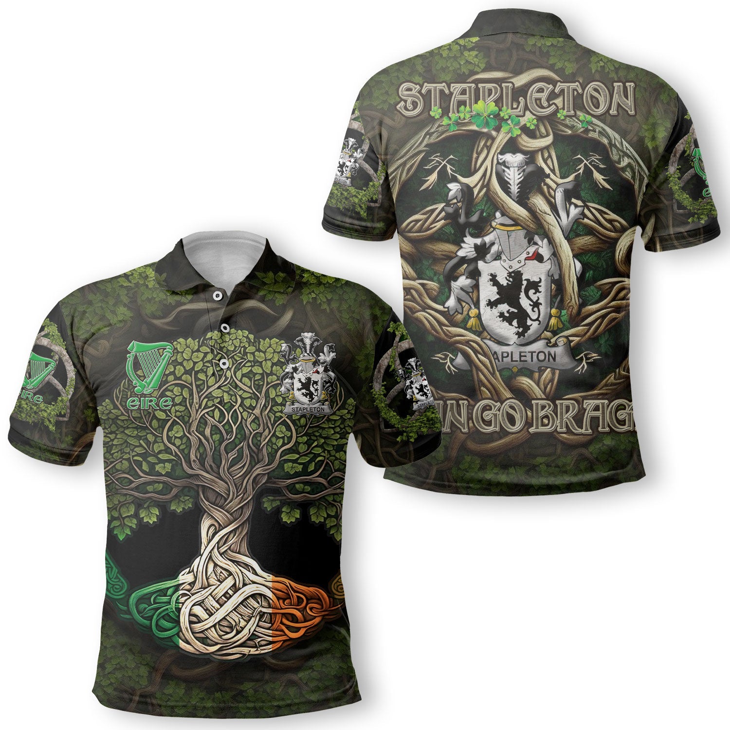 Stapleton Polo Shirts Ireland Is My Root Style
