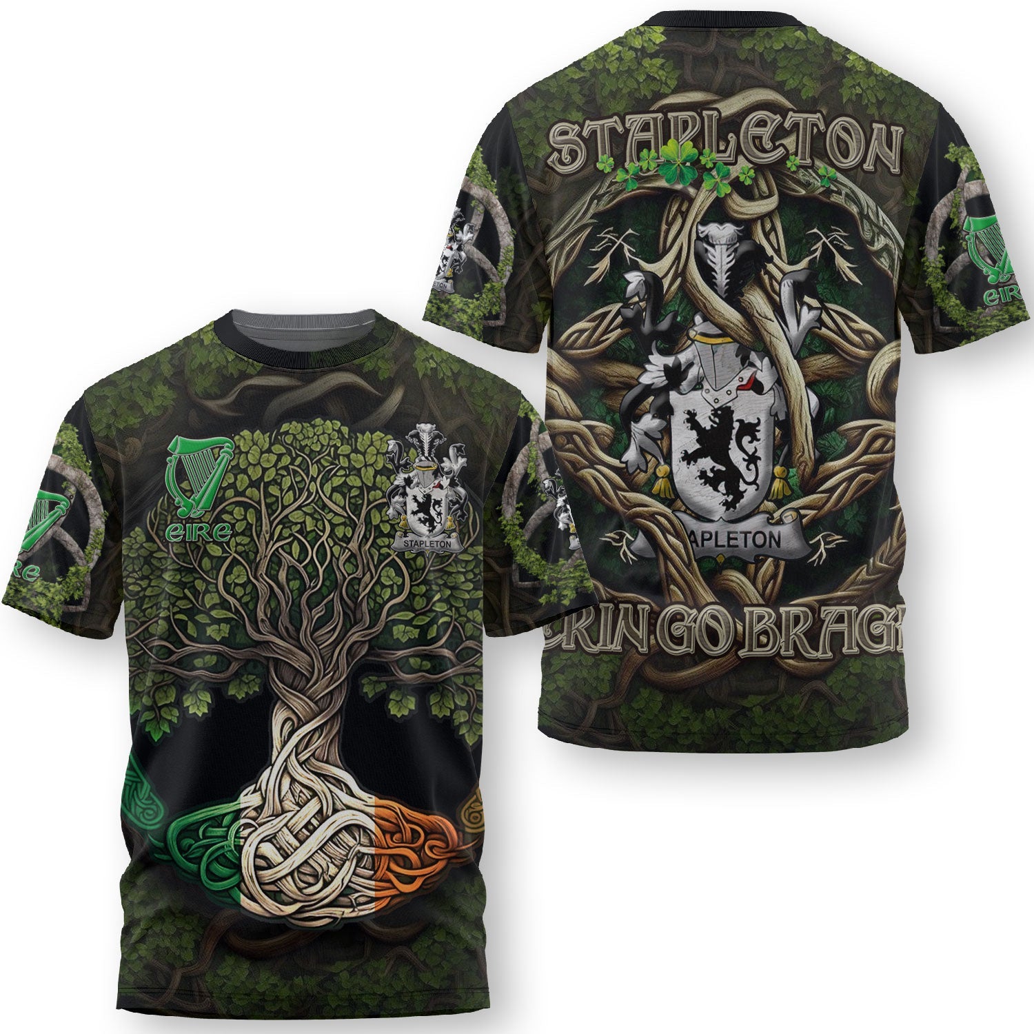 Stapleton T-Shirts Ireland Is My Root Style