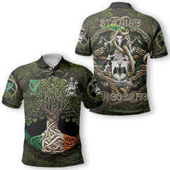 Stening Polo Shirts Ireland Is My Root Style