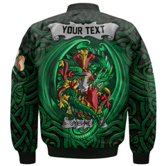 Stephens Bomber Jackets The Green Dragon Of Ireland Style