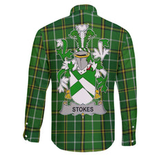 Stokes Long Sleeve Button Shirts Crest And National Plaid Style