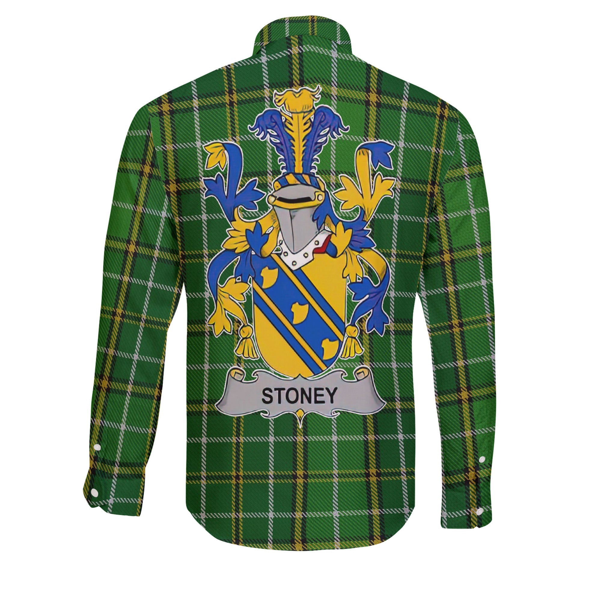 Stoney Long Sleeve Button Shirts Crest And National Plaid Style