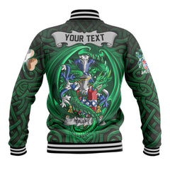 Taaffe Baseball Jackets The Green Dragon Of Ireland Style