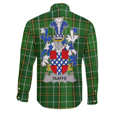 Taaffe Long Sleeve Button Shirts Crest And National Plaid Style