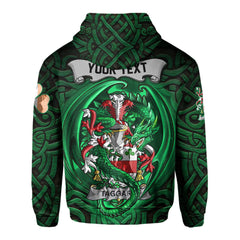 Taggart or McEntaggart Hoodies The Green Dragon Of Ireland Style