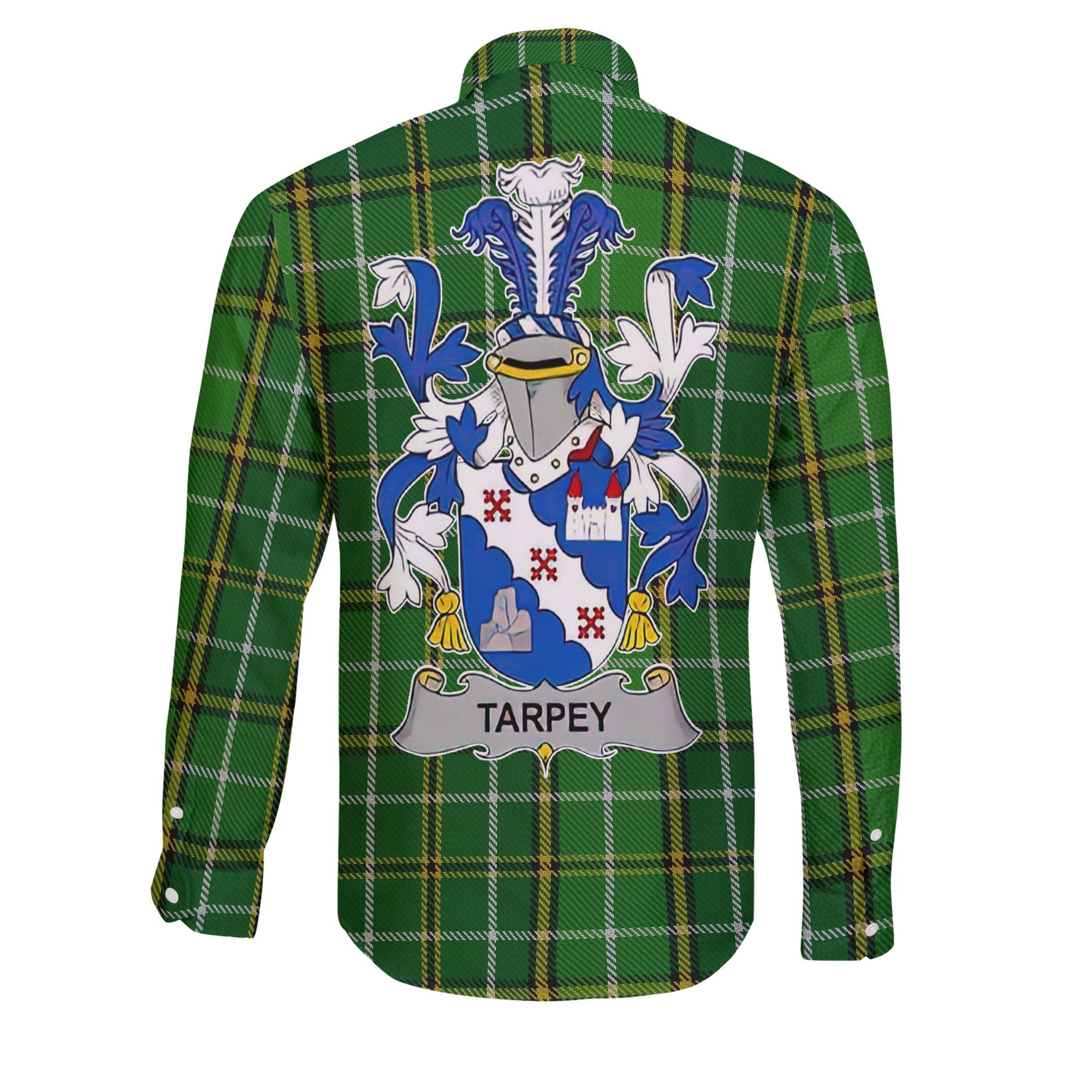 Tarpey Long Sleeve Button Shirts Crest And National Plaid Style