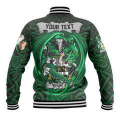 Temple Baseball Jackets The Green Dragon Of Ireland Style