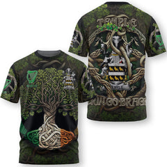 Temple T-Shirts Ireland Is My Root Style