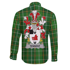 Tennent Long Sleeve Button Shirts Crest And National Plaid Style