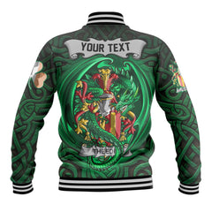 Theede Baseball Jackets The Green Dragon Of Ireland Style