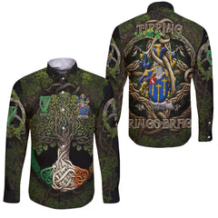 Tipping Long Sleeve Button Shirts Ireland Is My Root Style