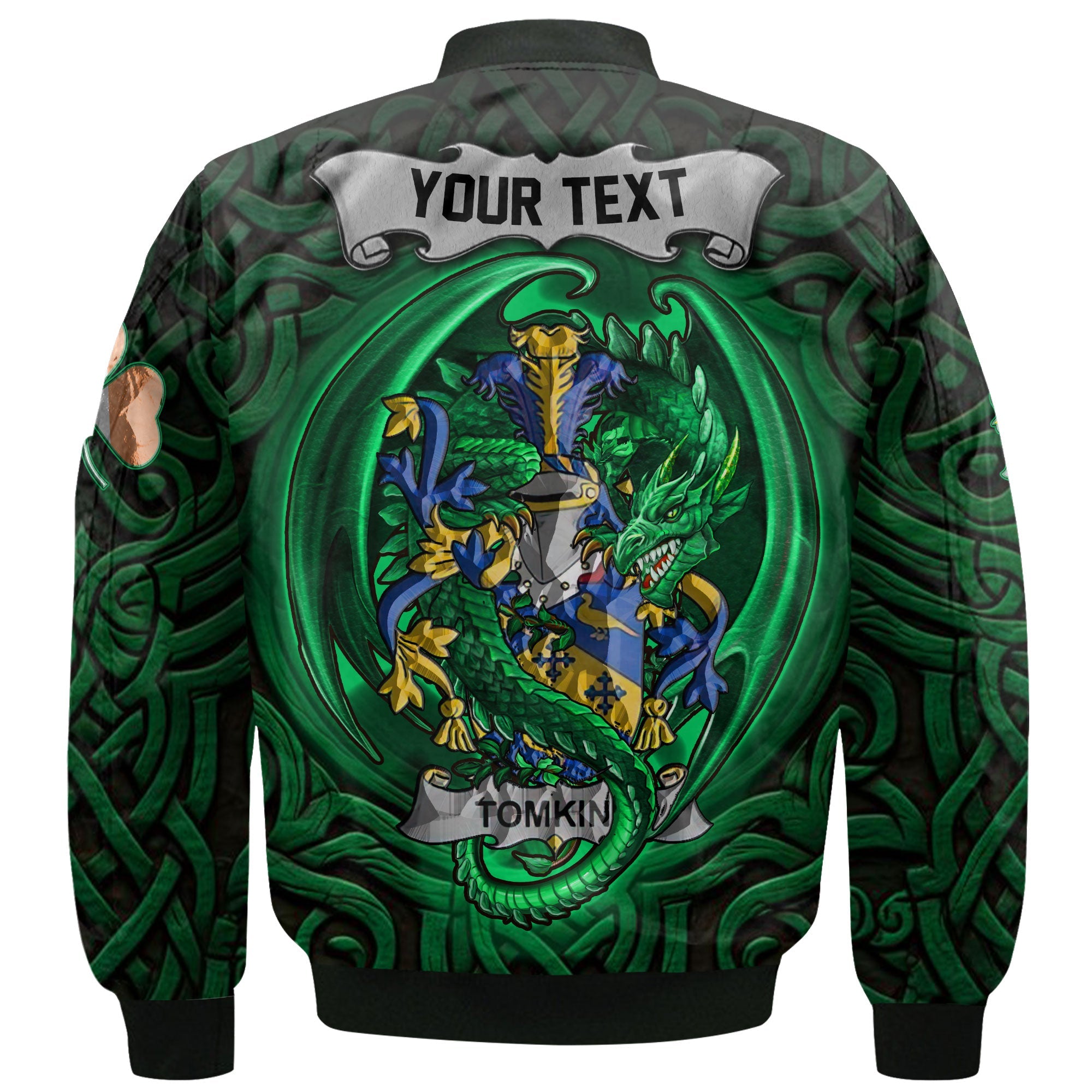 Tomkins Bomber Jackets The Green Dragon Of Ireland Style