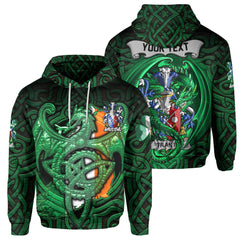 Trant or Trent Hoodies The Green Dragon Of Ireland Style