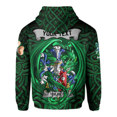 Trant or Trent Hoodies The Green Dragon Of Ireland Style