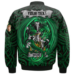 Trevor Bomber Jackets The Green Dragon Of Ireland Style