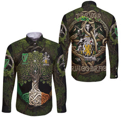 Trevor Long Sleeve Button Shirts Ireland Is My Root Style