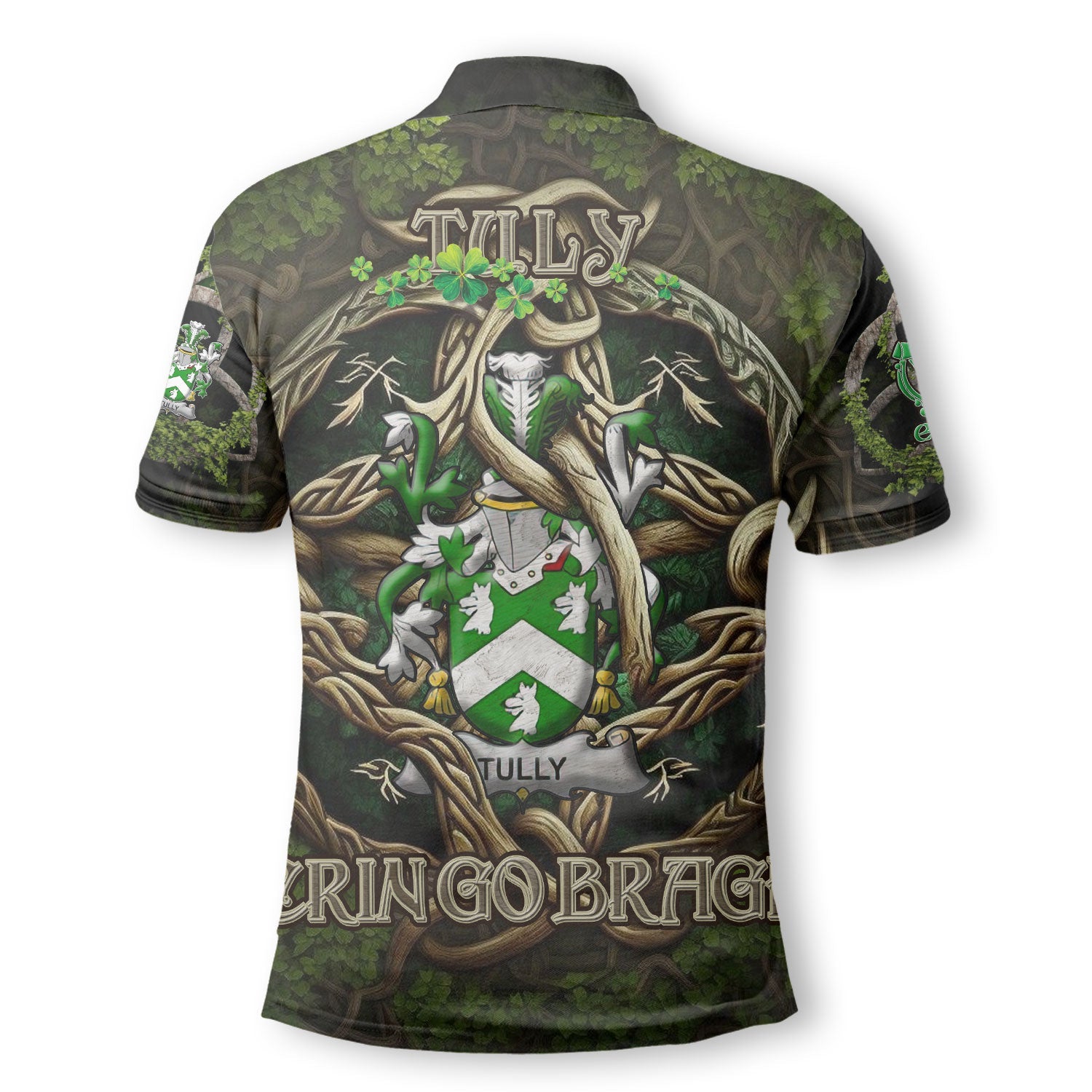 Tuly or McAtilla Polo Shirts Ireland Is My Root Style